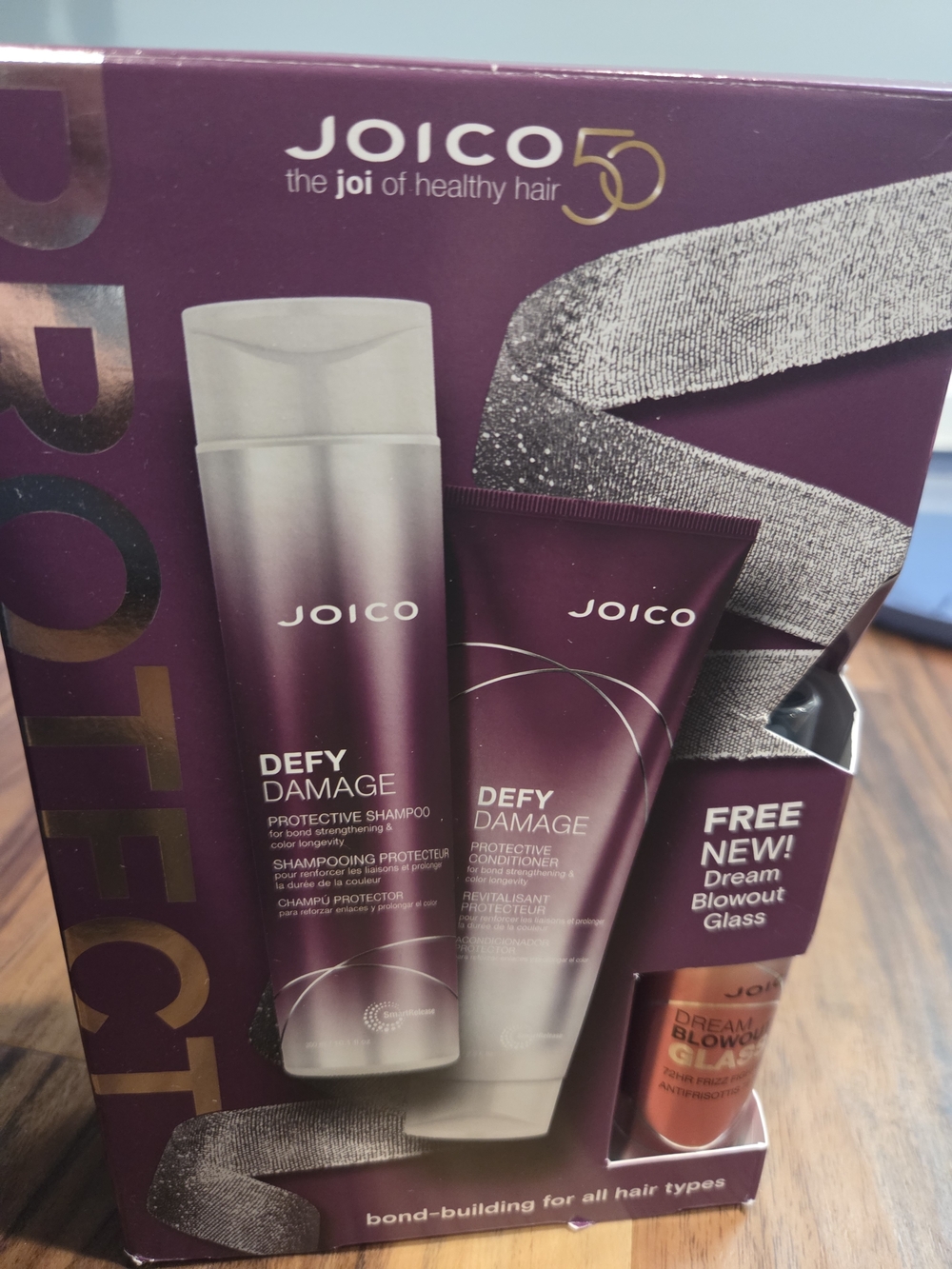 Joico Defy Damage Shampoo & Conditioner Set - Plum